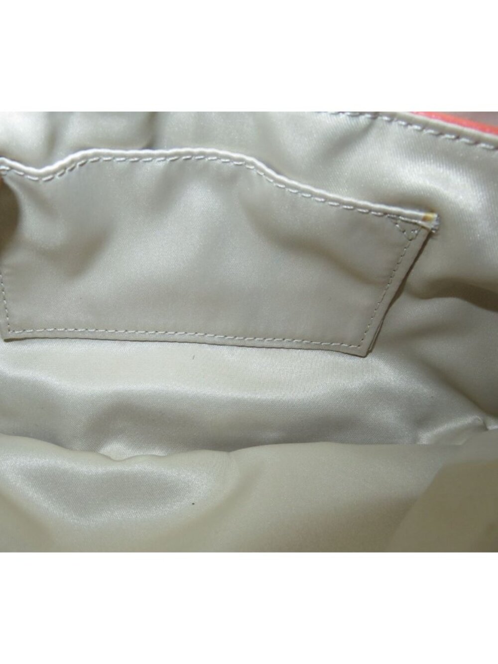Coach Kristen Coral Patent Leather Flap Large Wristlet Wallet Clutch - Picture 8 of 16